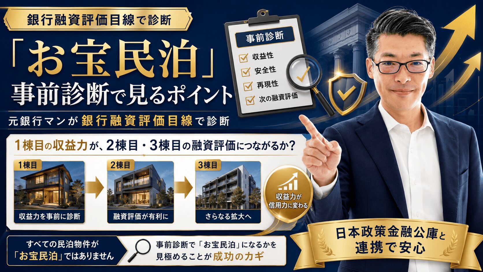 田中の民泊投資では、買う前に“お宝民泊”か事前診断