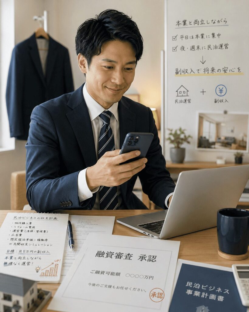 民泊で副業をしたい会社員へ