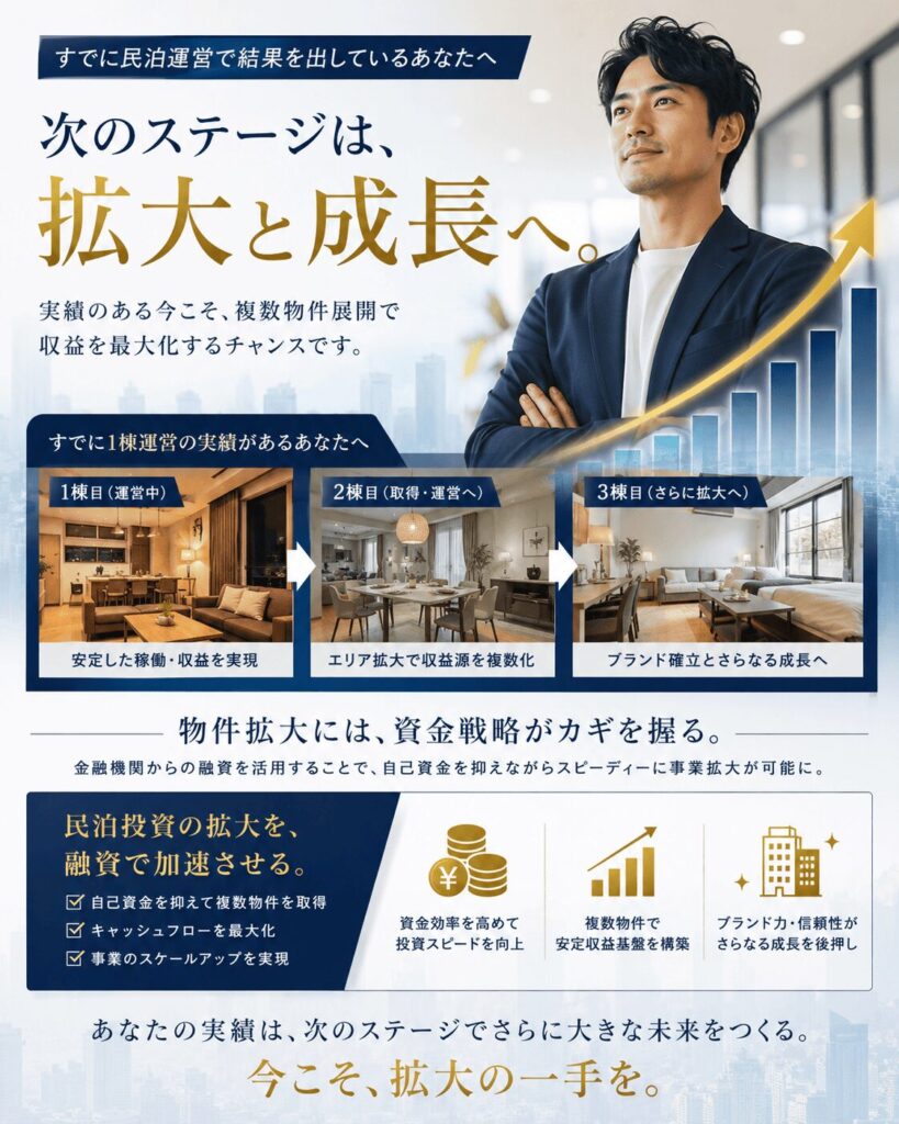 既に民泊をしていて拡大したい人へ