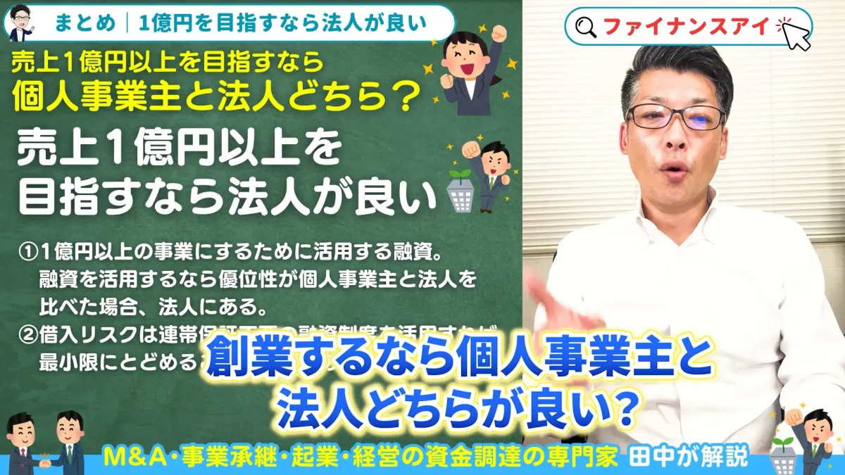 まとめ：法人設立で年商1億円を目指すための要点