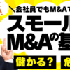 初心者でも分かるスモールM&Aの基礎とメリット・デメリット：独立や事業承継を目指すための第一歩